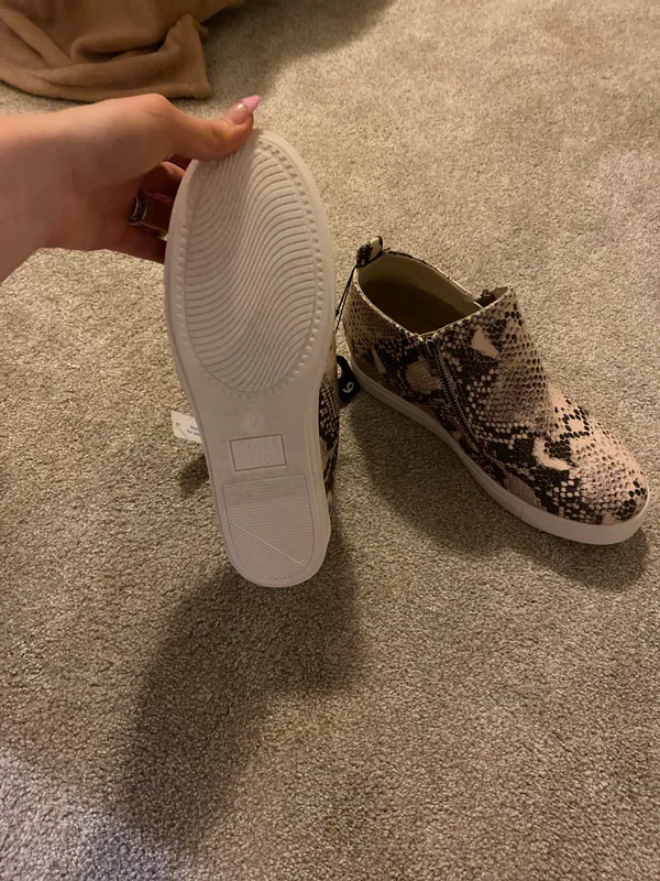 snake print booties Size 9 - Image 3
