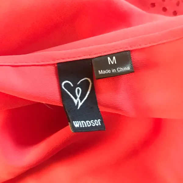Windsor Fushia Pink Spaghetti Strap Sz M - Image 6