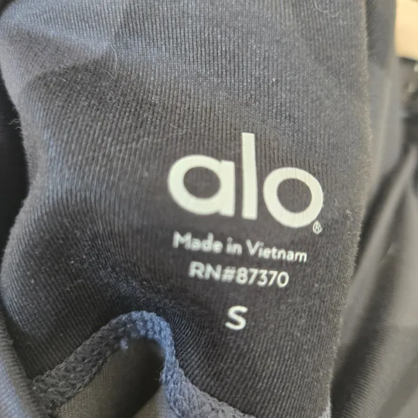 Alo Yoga High-Waist Camo Vapor Leggings Gray Camo Size Small - Image 2
