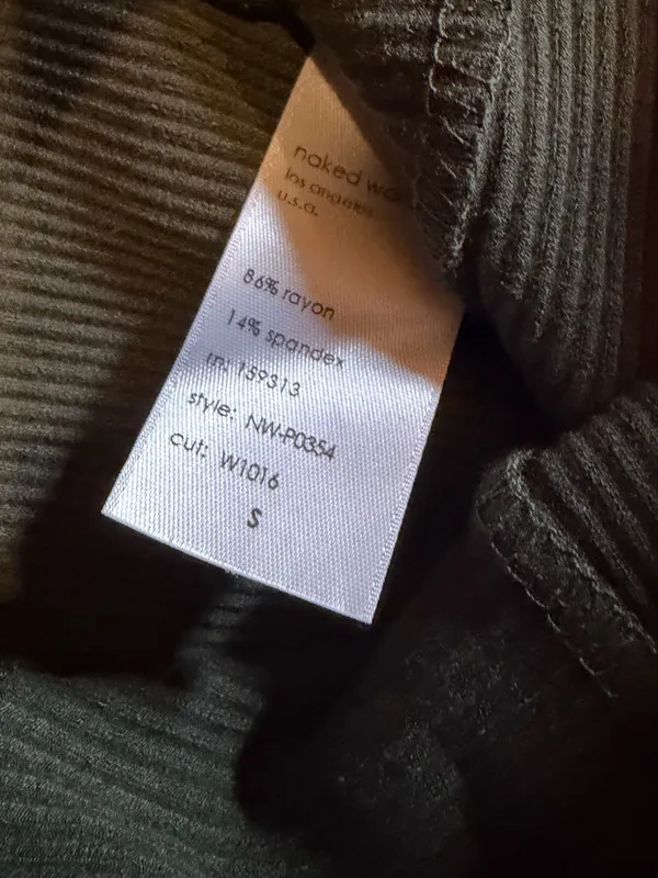 naked wardrobe Olive Green High-Rise Jogger Pants - Image 3