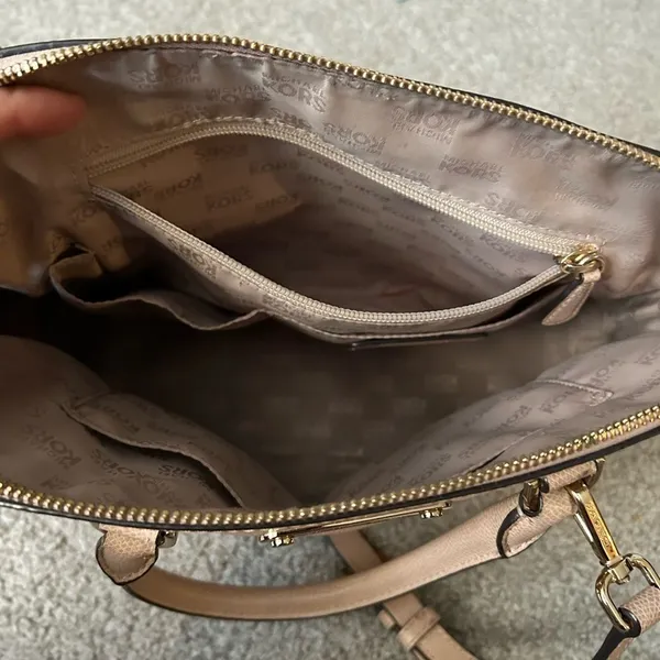 Michael‎ Kors Cindy Dome Satchel BLUSH PURSE Leather - Image 12