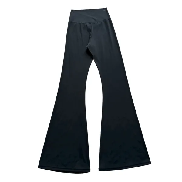 🔃High Waist Black Flare Leg Yoga Pants Leggings - Image 3