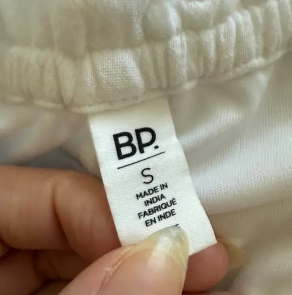 Bp white off the shoulder smocked bodice dress - Image 5
