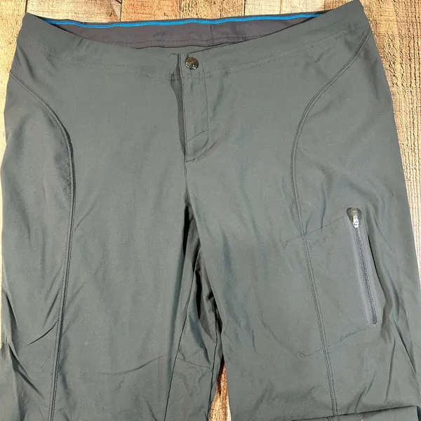Columbia Gray Nylon Omni-Shield Hiking Pants Straight Leg Cargo Outdoor Size 14 - Image 3