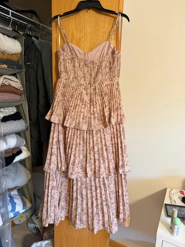 Pink Lulus Dress Blush - Image 3