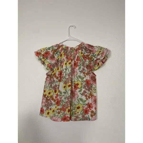 Camisa Con Estampados De Flores Para Mujer Talla Xs Marca Buddy Y Love Algodón - Image 8
