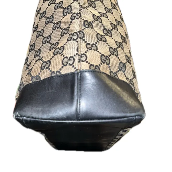 Authentic Gucci GG Monogram Canvas Tote Handbag - Image 5