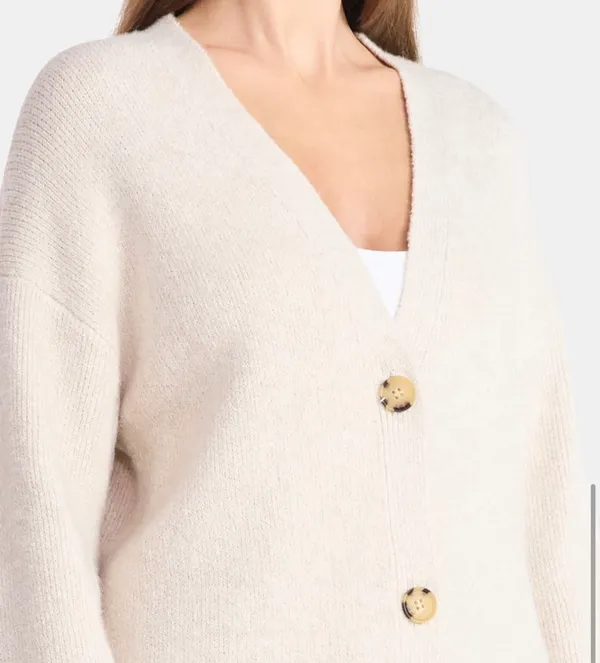 No Boundaries Button-Front Grandpa Cardigan Sweater - Image 4