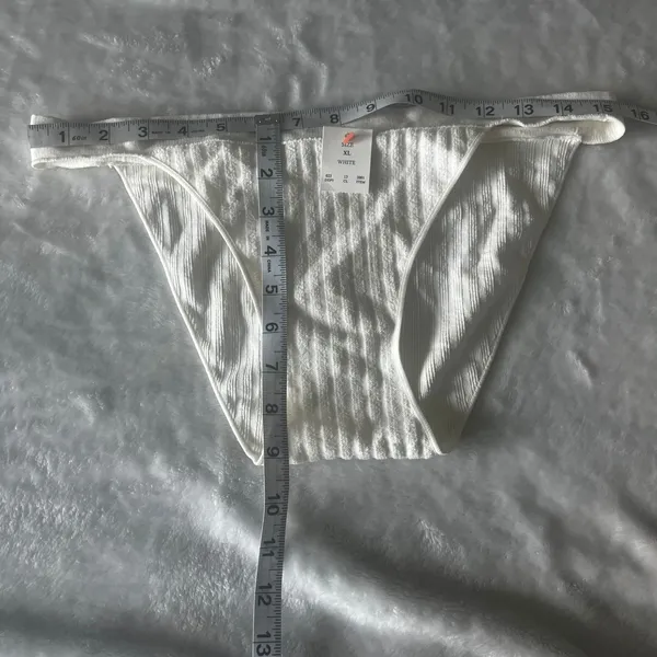 NEW Womens Colsie XL White Bralette and Underwear Set NWT‎ - Image 8