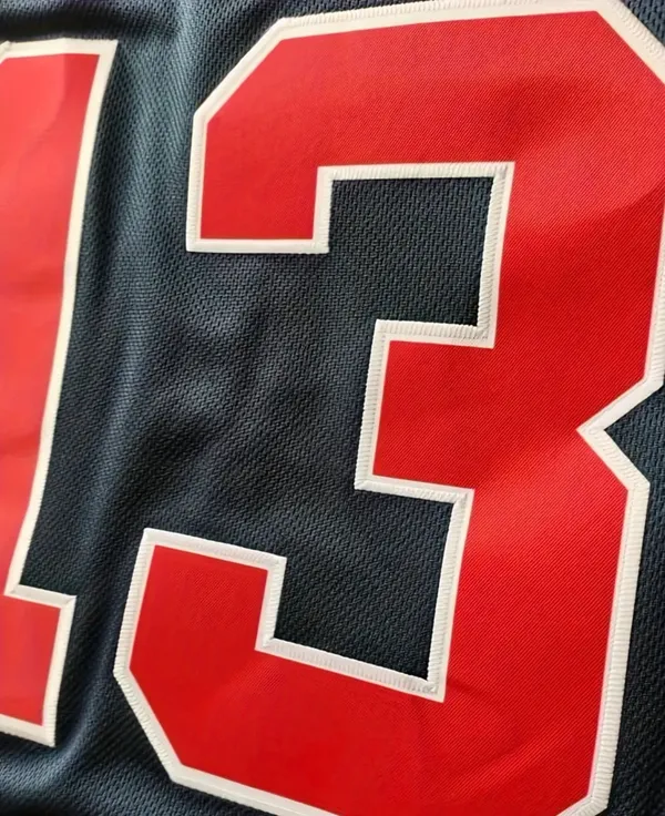 Braves Jersey Blue Size M - Image 3