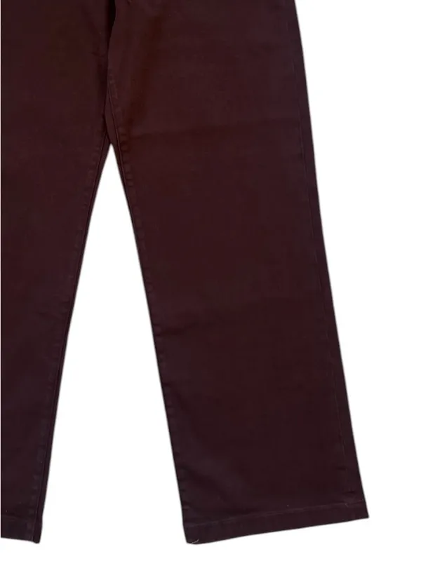NWT Express Brown High Rise Wide Leg Jeans with Hyper Stretch Size 8R - Image 4