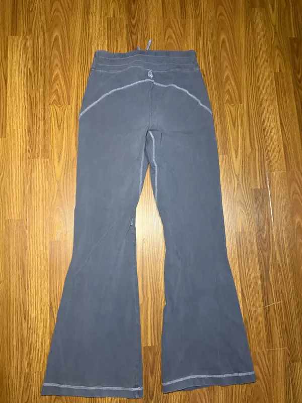 Free People Movement New Flow Flare Leggings Grey Medium Tall. - Image 3
