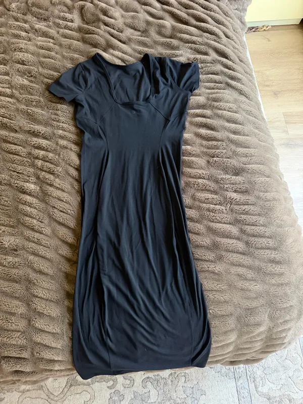 Black Lululemon Midi Dress - Image 2