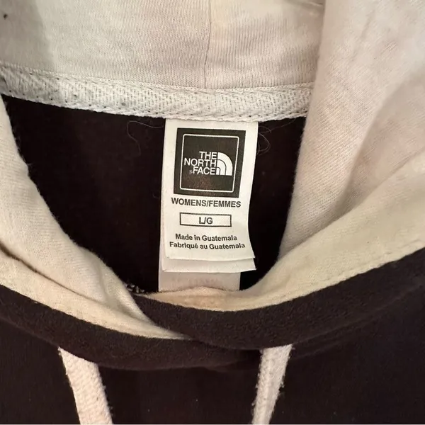 The North Face Hoodie Women's Large Black Gorpcore Streetwear‎ Retro Athleisure - Image 3