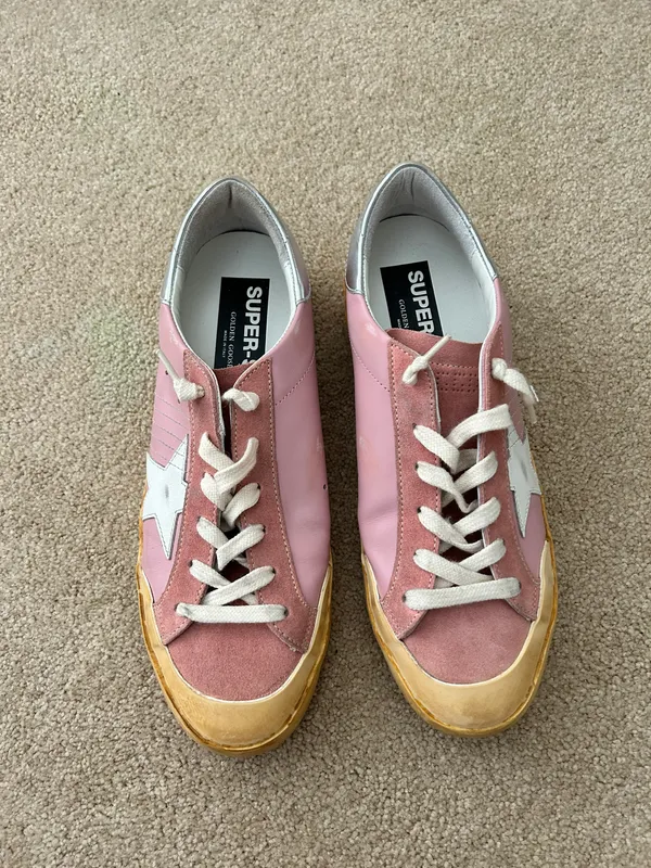 Golden Goose Superstar Sneakers Pink - Image 4