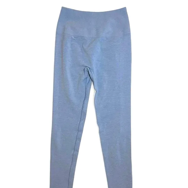Alphalete Amplify Sky Light Blue Scrunch Butt Seamless Legging Women XS Gym Girl - Image 3