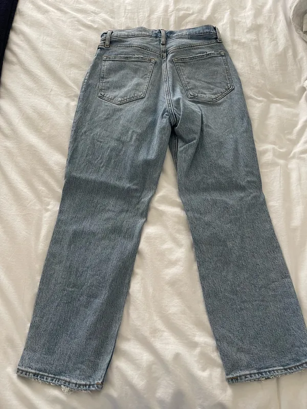 Abercrombie Ultra High-Rise Straight Jeans 90s - Image 3