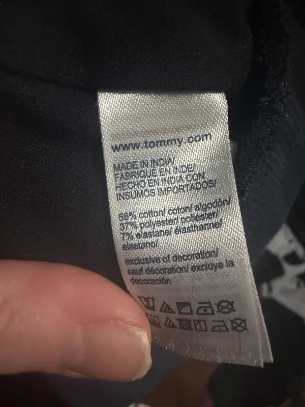 Tommy Hilfiger Logo Y2K Sports Bra Size Small - Image 6
