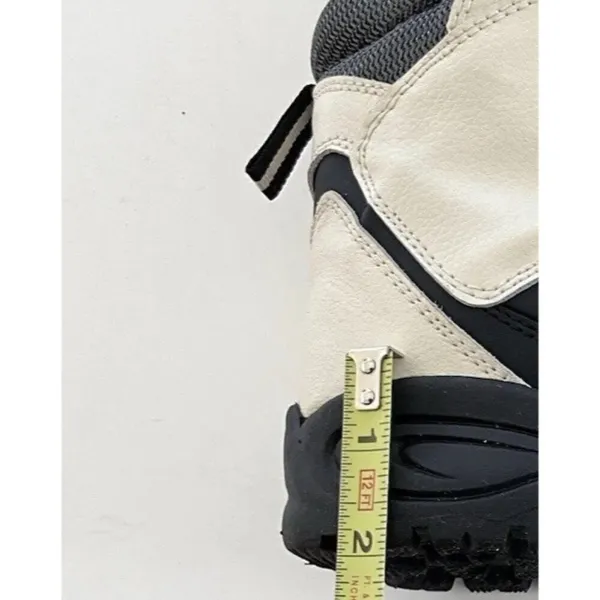 Alpine Design Women’s Sz 8 Boots Blue White Cream Leather Activewear Travel - Image 10