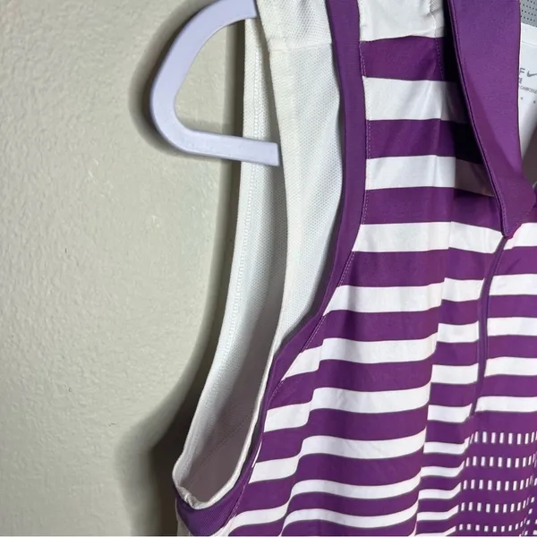 Nike Golf Tour Performance Printed Sleeveless Polo Top‎ - Image 4