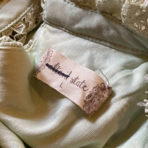 NWT altard state seafoam lace‎ dress L - Image 12