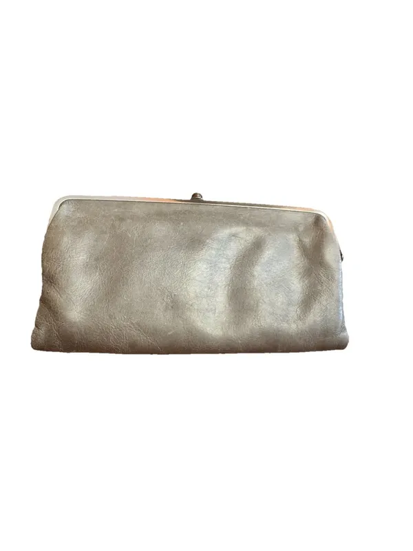 Stunning Hobo International Lauren Clutch Walle GRAY - Image 2
