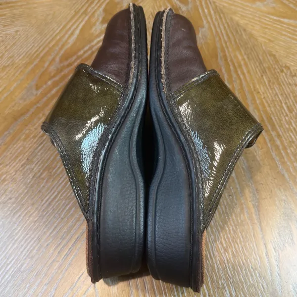 Finn Comfort Amalfi Leather Mule Clog Brown Size 36‎ US 6 - Image 7