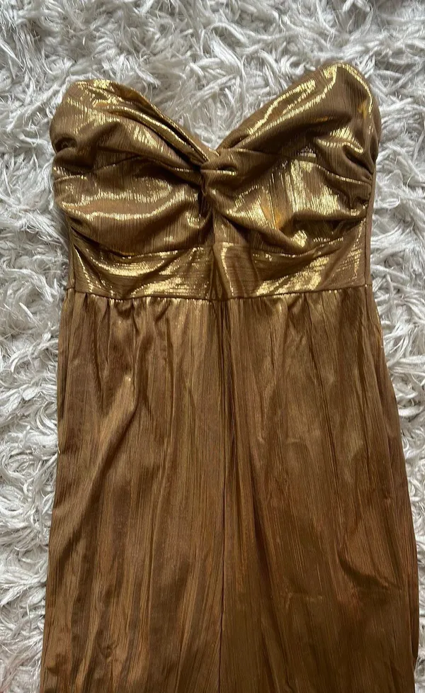 Cider Gold, Jumpsuit, And Strapless - Image 2