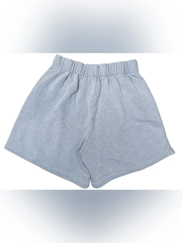 NWT Aerie New Heights Trouser Fleece Shorts XS Cloud Blue - Image 4