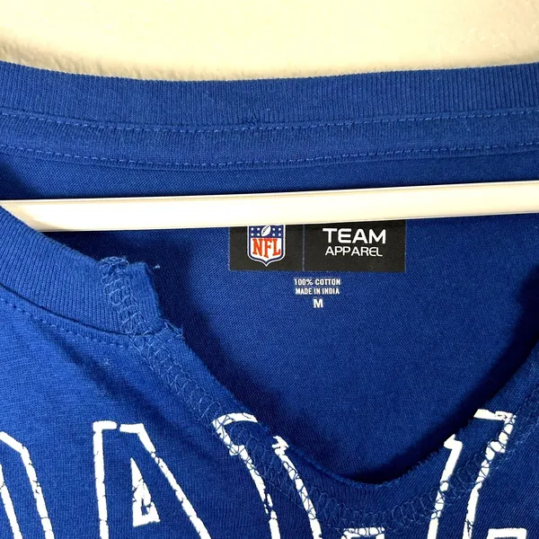 Dallas Cowboys NFL Long Sleeve T-Shirt Women's Medium Blue Gray White Cotton NEW - Image 3