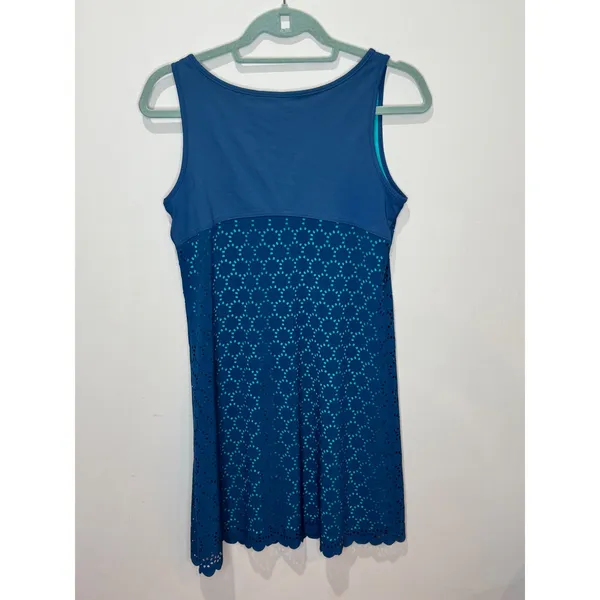 Title Nine Nimblene‎ Illusion Laser Cut Stretch Athletic Dress Sz S - Image 2