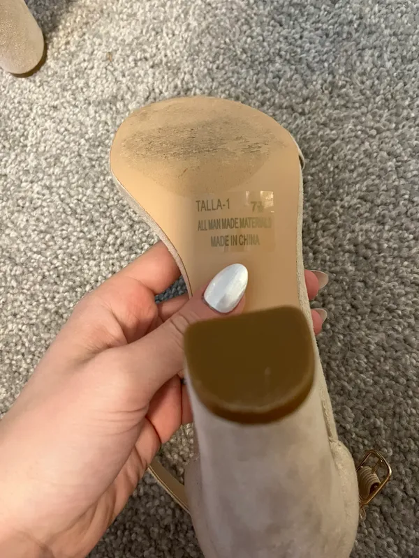 Boutique heels Tan Size 8.5 - Image 5
