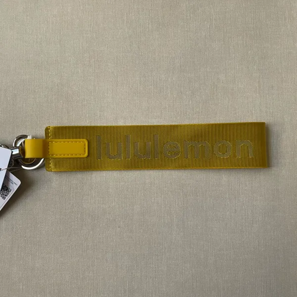 Lululemon Never Lost Keychain - Maize Yellow/Graphite Grey - Image 5