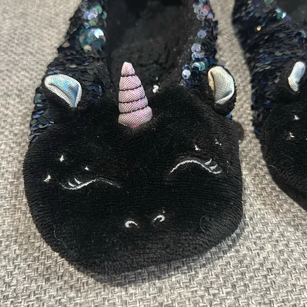 MOVING SALE Unicorn Footie Slippers - Image 2