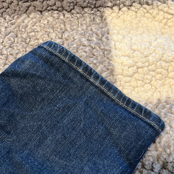 Levi’s Women’s 505 Straight Leg Jeans Dark Rinse Size 8 - Image 11