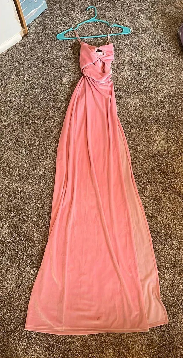 Lucy in the Sky Pink Prom Dress - Image 3