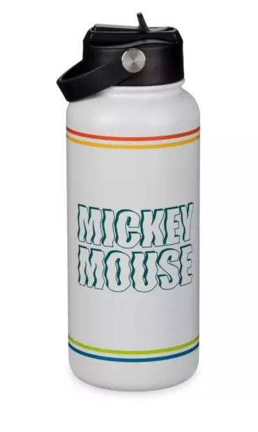 Disney parks Mickey Mouse Rainbow Water stainless steel Bottle 32oz new sipper - Image 2