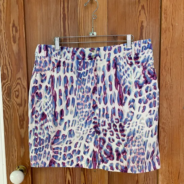 GGblue Skort Luxe Sport Golf Tennis Pickleball Skirt w Shorts - Sz 12 💚🎀 - Image 13