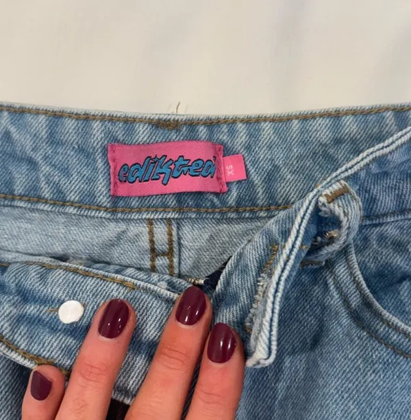 Edikted Jean Skirt XS - Image 3