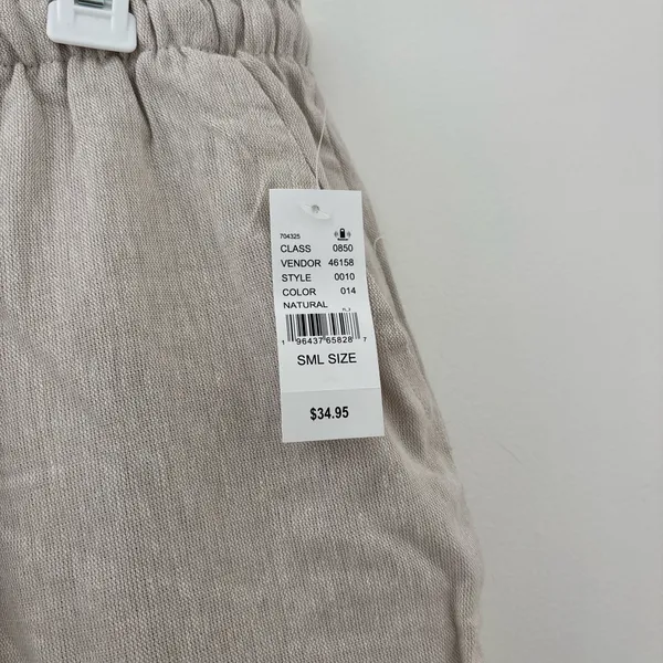Pacsun Beige Linen Pants - Image 3