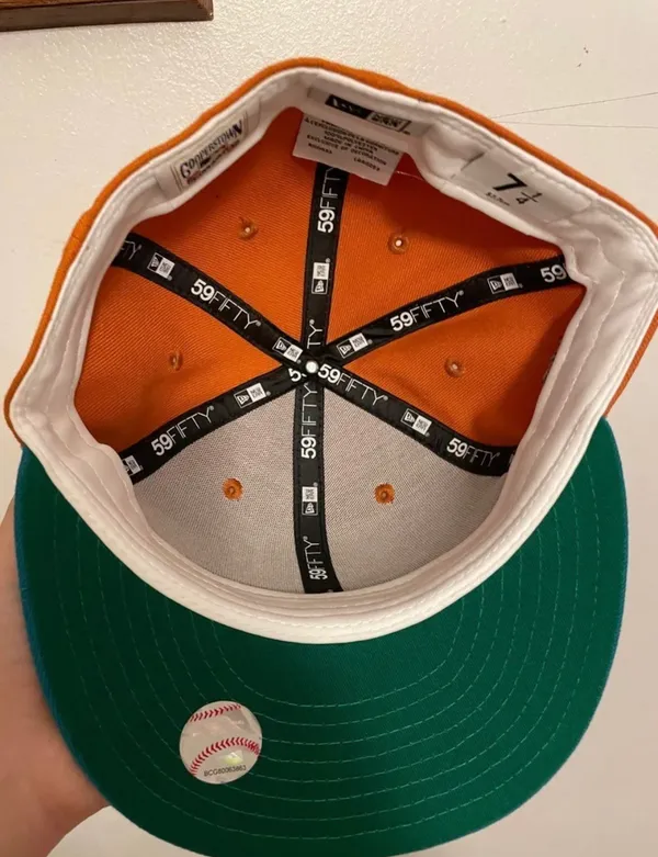 New Era Myfitteds Colorado Rockies 1998 ASG “Mesa Verde NP inspired size 7 1/4 brand new very rare - Image 6