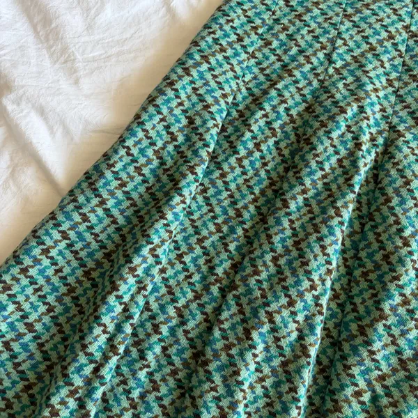 Moda international houndstooth tweed skirt - Image 3