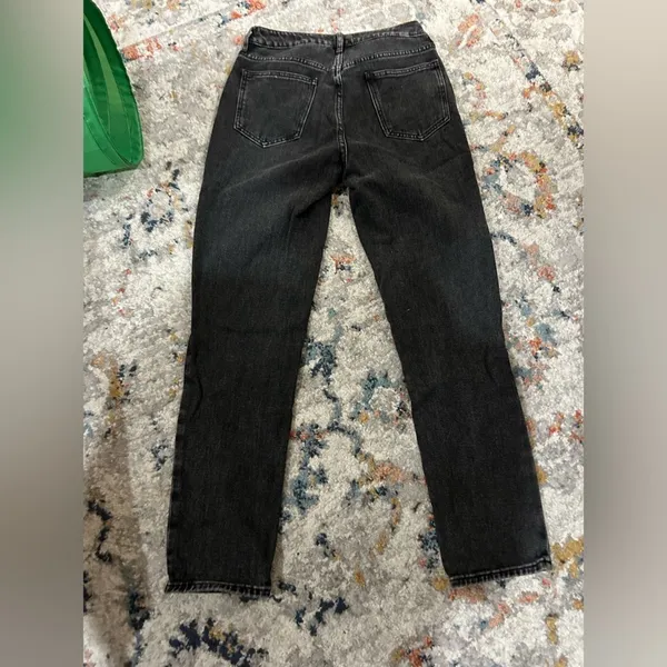 PacSun Women’s Mom Black Denim Jeans 25 - Image 3