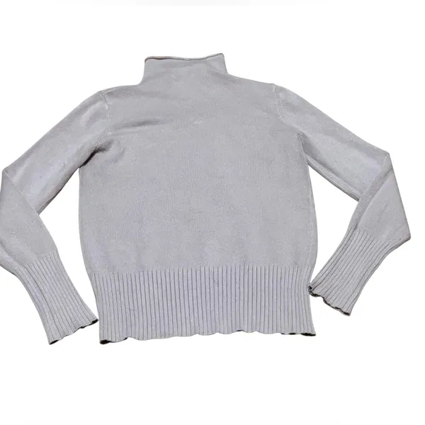 French Connection Dark Blush Pink‎ Soft Knit Cowl Neck Sweater Cozy Comfort sz S - Image 2