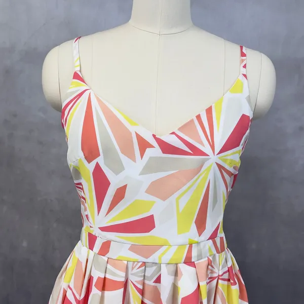 Hutch Sundress Women Size 8 Colorful Mod‎ Indie Resort Brunch Garden Party - Image 4