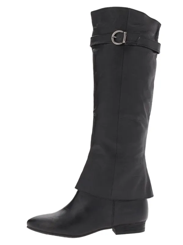 Chinese Laundry Set In Stone Nappa Pig Leather Hi Boots Black Women Size 7.5 - Image 2