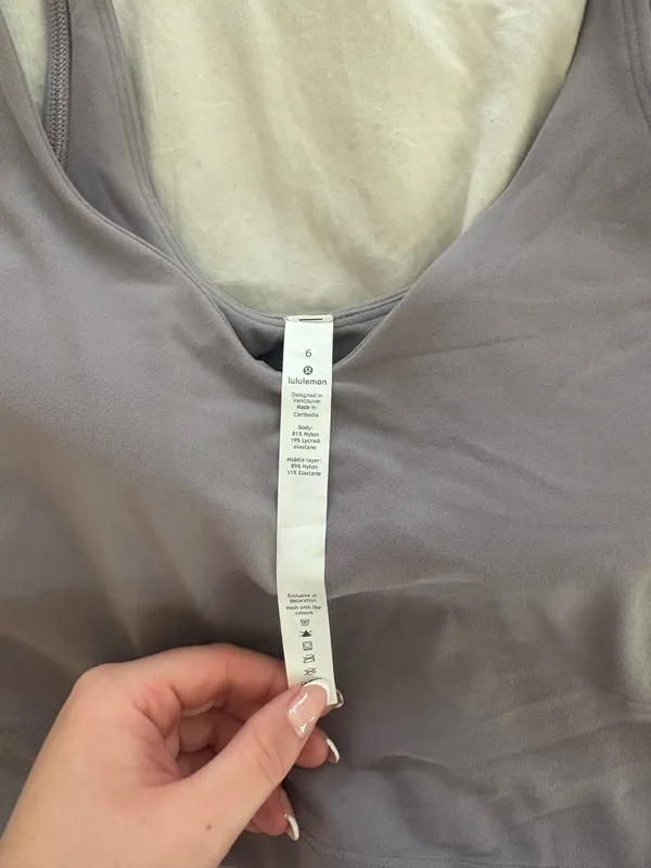 Lululemon Align Tank Top Purple - Image 2