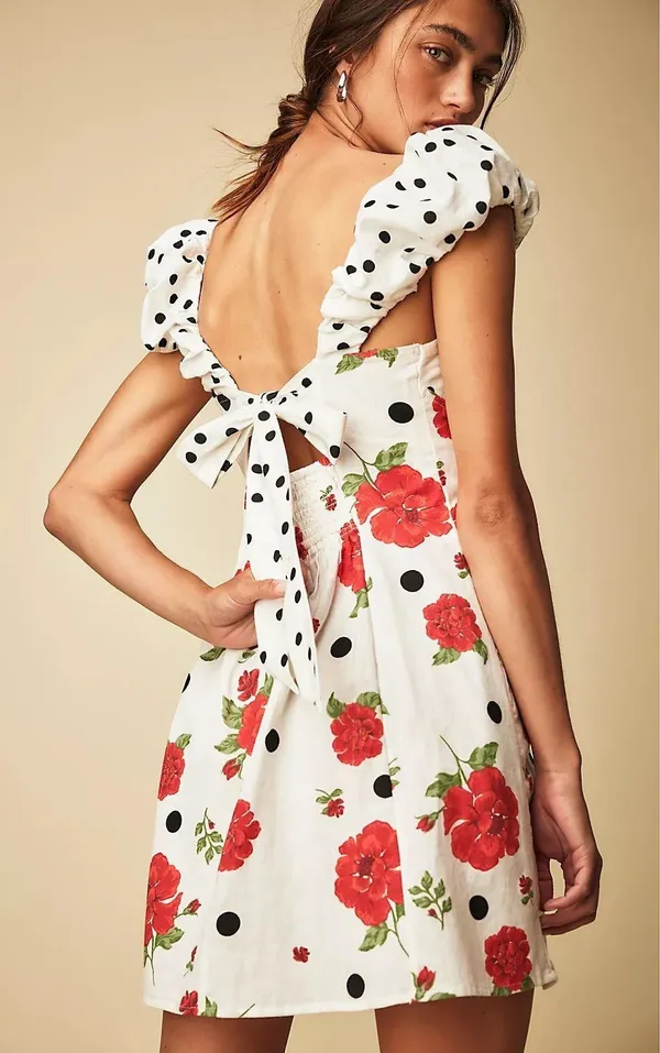 Free People Mini Dress - Image 3
