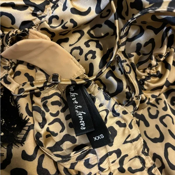 For Love and Lemons Frankie Leopard Dress - Image 2
