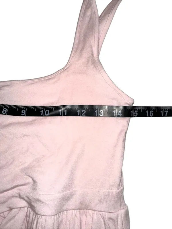 Aritzia Wilfred Market Midi Dress Sleeveless Scoop Neck MEDIUM in Petal Pink - Image 6
